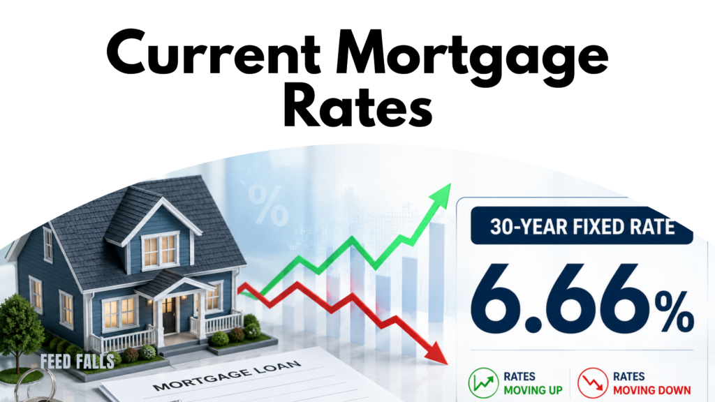 Current mortgage rates show a 6.66% average for 30-year fixed mortgages in August 2026