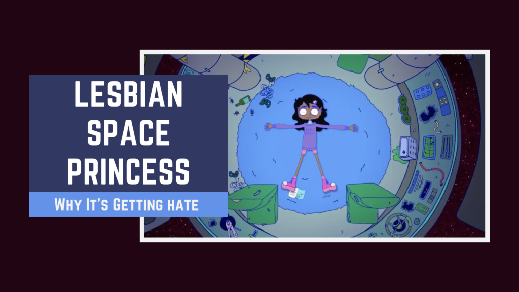 Lesbian Space Princess surrounded by online fandom reactions during the 2026 backlash