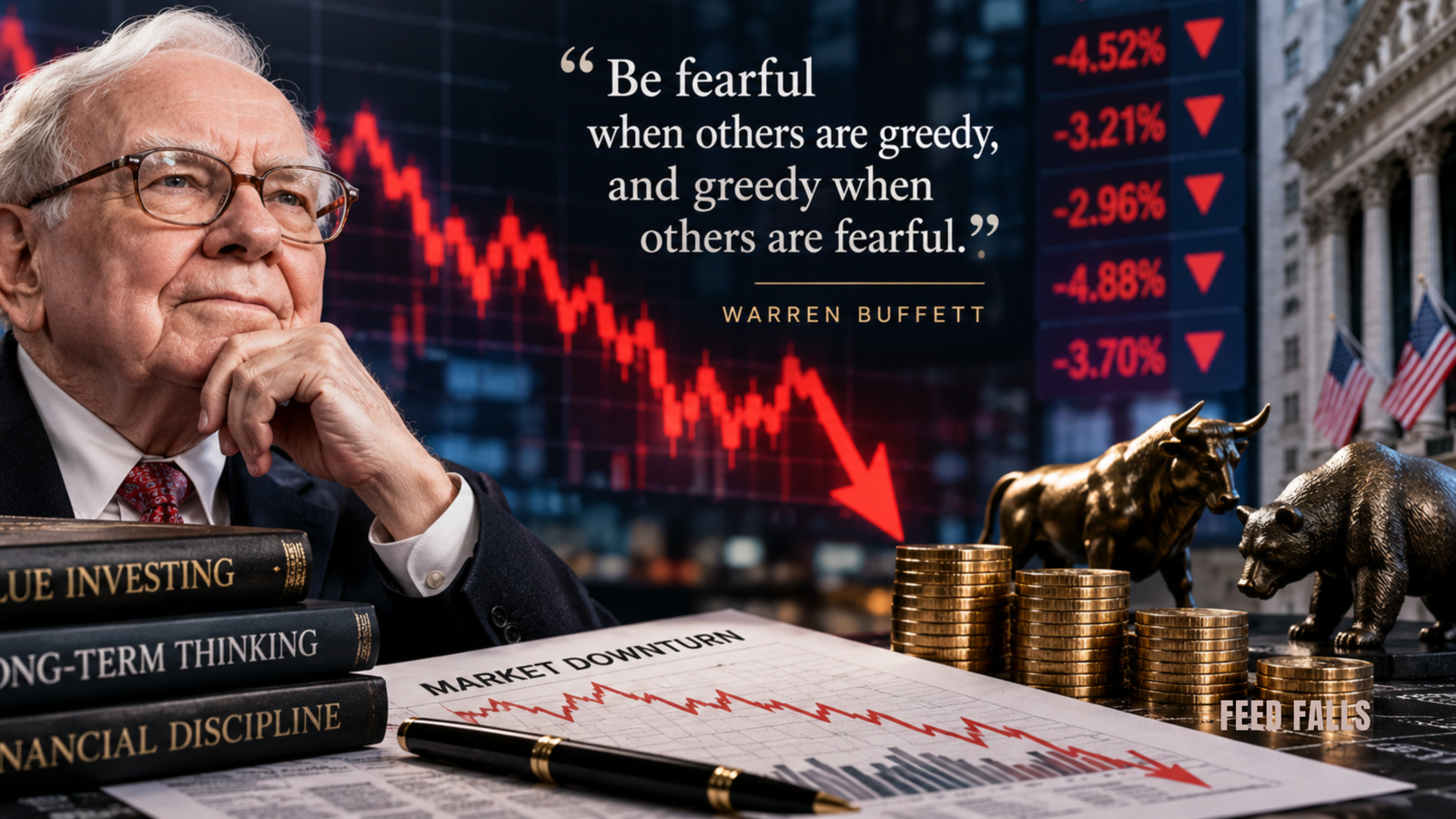 Warren Buffett’s Guidance for a Stock Market Downturn